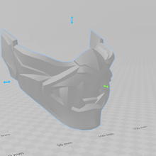 Maske tapfer Spiel 3d print model - Mito3D