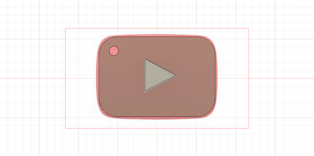 youtube key ring door door key youtube yt logo logoyoutube logoyt  3d print model - Mito3D