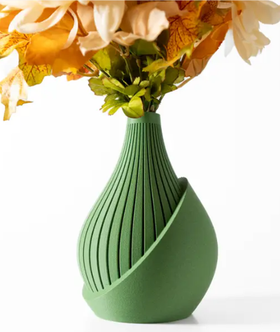 yovi vazo modern benzersiz ev dekor kurutulmuş korunmuş çiçek aranjman çiçek vazosu tencere flores decoracion domuz 3d print model - Mito3D