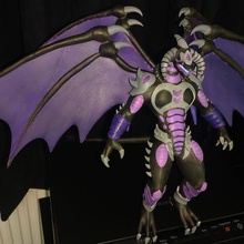 yu-gi-oh dark dragon 3d model print game toy yu gi yugioh demon warhammer chaos dungeon fantasy 3d print model - Mito3D