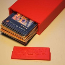 yu-gi-oh deck kutusu oyun oyunlar güverte kartı 3d print model - Mito3D