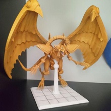 yu-gi-oh winged dragon ra 3d print model figure game toy yu gi yugioh 3d print model - Mito3D