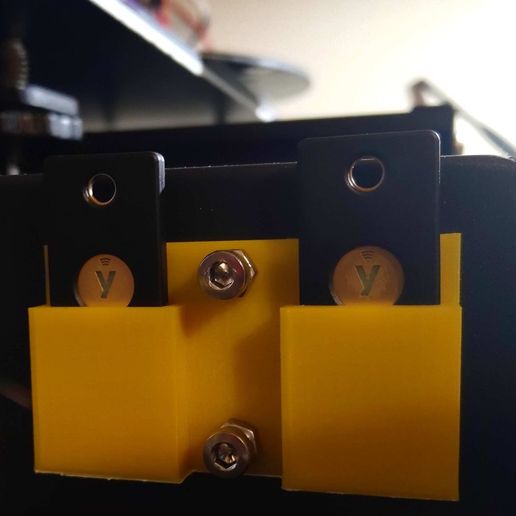 Yubikey Kulp destek yubi 3D print model - Mito3D