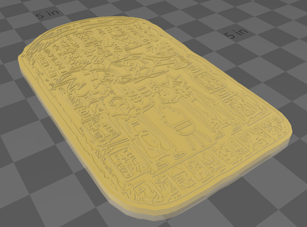 Yugioh kayıp anılar tablet Yugi Antik Mısır seto Kaiba 3d print model - Mito3D