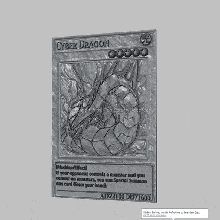 yugioh cyber dragon 2 art yu gi 3d print model - Mito3D