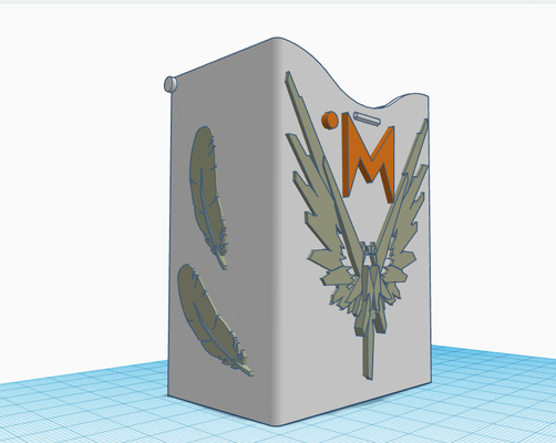 yugioh coberta caixa jogos cartão suporte 3d print model - Mito3D