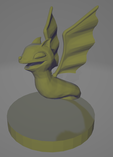 yugioh petit dragon miniature ddm figure table 3d print model - Mito3D