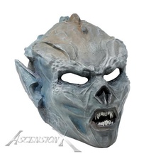 yuuzhan vong half-mask fan art various cosplay larp costume armor mask alien monster orc 3d print model - Mito3D
