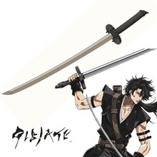 Yuzo katana anime gibiate cosplay espada 3d print model - Mito3D