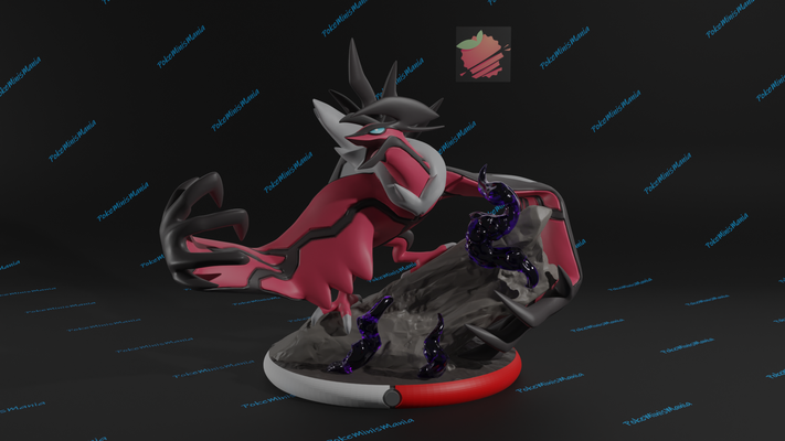 yveltal önceden desteklenen 3d yazdır model oyun xerneas xy pokemon pokedex pokeball karanlık uçmak coğrafya bilimi pokemini çılgınlığı minyatürler efsanevi mewtwo pikaçu eevee 3d print model - Mito3D