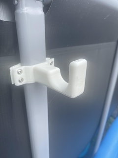 yzaki Schwimmbad Pole Unterstützung 3d print model - Mito3D