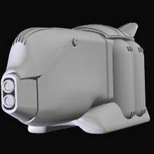z transporte Stonetemplestudios Zentraedi robotech 3d print model - Mito3D