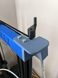 z-axis crank threaded 3d printer accessories 3d print model - Mito3D