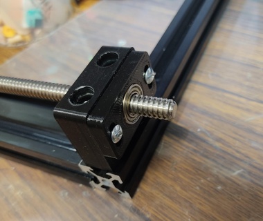 z-axis lead screw top mount 3d printer ender-3 3d print model - Mito3D