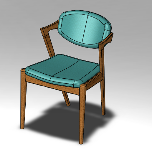 z chair 3D print model - Mito3D