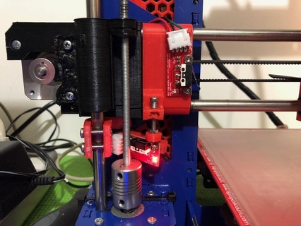 z-endstop joined extended x-mount p3 steel prusa p3steel p3 steel x-mount z-endstop z-mount 3d printer parts  3d print model - Mito3D