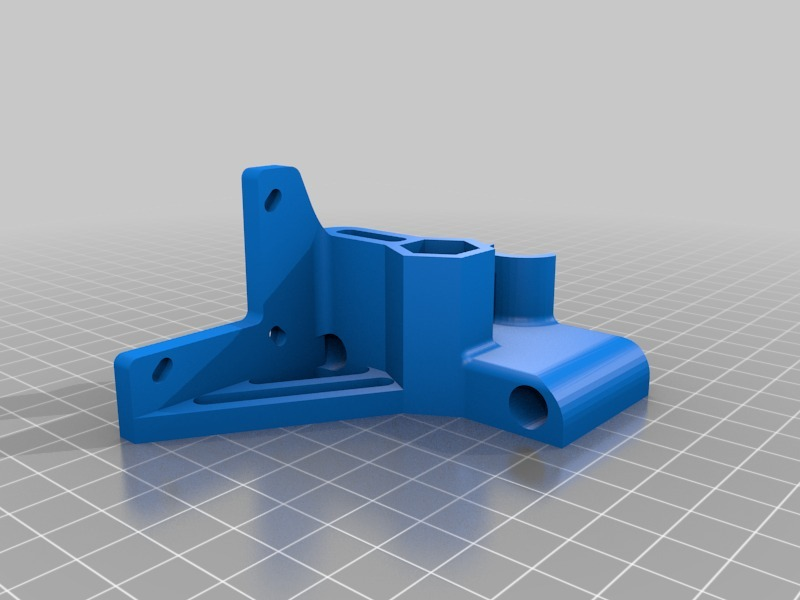 z mount Mendel i2 3d yazıcı parçalar 3D print model - Mito3D