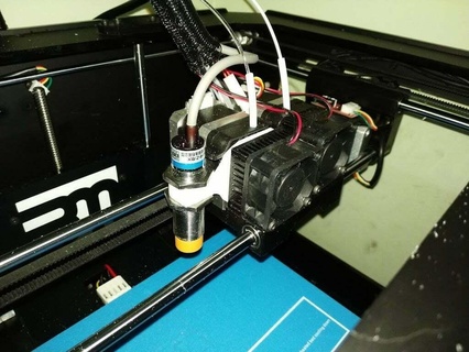 z probe 18mm flashforge clones auto cama arrasamiento Investigacion intentará montar 3d impresora partes 3d print model - Mito3D
