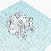 z95 Kopfhörer Klon Kriege galaktisch Helden Snubfighter Star Spielzeug 3d print model - Mito3D