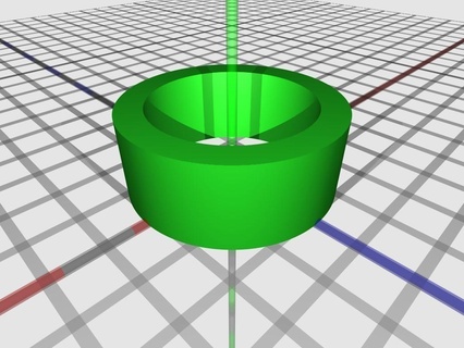 axe linéaire palier espaceur thing matic 3d circlipre lmb6uu makerbot partie sw06uu améliorer axis 3d print model - Mito3D