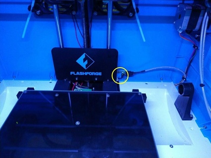 eje modificación flashforge inventor 3d impresora partes 3d print model - Mito3D