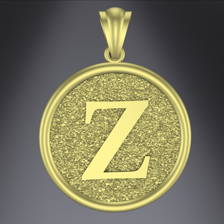 z letter charm said letter z  3d print model - Mito3D