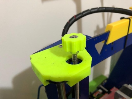 z Cajado botão p3steel prusa aço eixo 3d impressora partes 3d print model - Mito3D