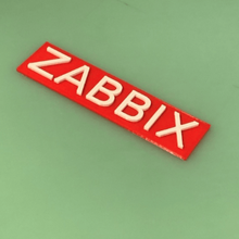 zabbix logo signe art signes logos 3d print model - Mito3D