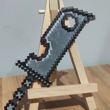 zabuza Schwert Pixel Kunst Naruto kubikiribocho 3d print model - Mito3D