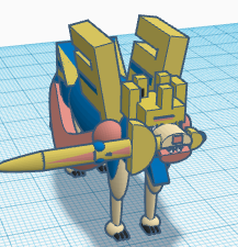 Pokemon Zacian Sword 3D model 3D printable