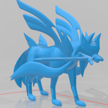 zacian gekrönt Schwert 3d print model - Mito3D