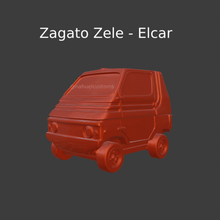 zagato zele - elcar microcar italian design italy corporation electric car ecar minicar toycar toy classic retro model figure vintage pop diecast hot wheels 1/43 1/32 1/64 matchbox custom 3d print model - Mito3D