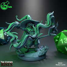 zagstar gnome mage game ttrpg rpg tabletop miniature miniatures d&d dnd dungeons dragons fantasy wizard sorcerer warlock 3d print model - Mito3D
