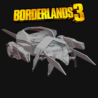 projeto zangão sntnl borderlands 3 zane fácil impressão alto cosplay 3d print model - Mito3D