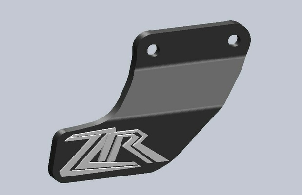 zanella zr guia logotipo personalizado motocicleta enduro 3d print model - Mito3D