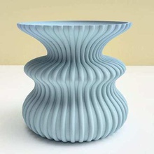 zarb wave vase home origami Tendenz aktuelle trend deco Drucker 3dprinting 3d print model - Mito3D