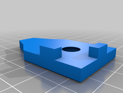zaribo profil son kapak logo çentik 3d yazıcı parçalar 3d print model - Mito3D