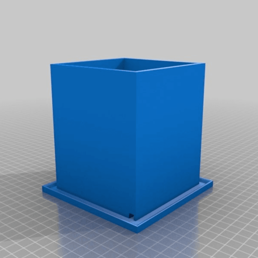 zastavans cubey planter home household 3D print model - Mito3D
