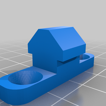 pestillo puerta remolque desconocido 3d print model - Mito3D