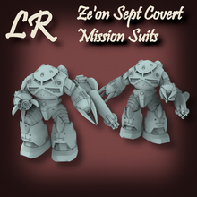ze'on sept covert missions suits 3d print model - Mito3D