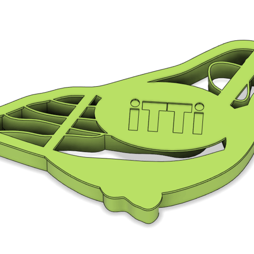 zèbre oiseau biscuit coupeur 3D print model - Mito3D
