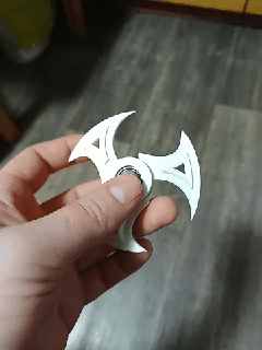 zed shuriken spinner Game toy lol leagueoflegends game weapon fun for kids relaxing 3d print model - Mito3D