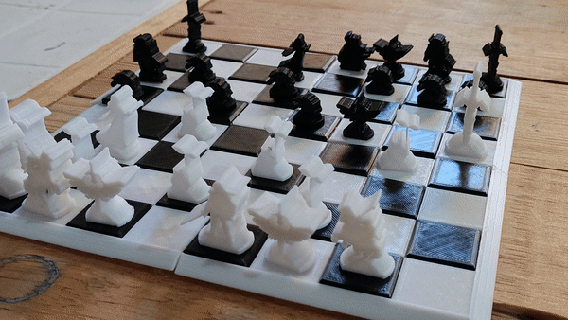 zelda chess link ganon nintendo video games gamer office interesting 3d print model - Mito3D