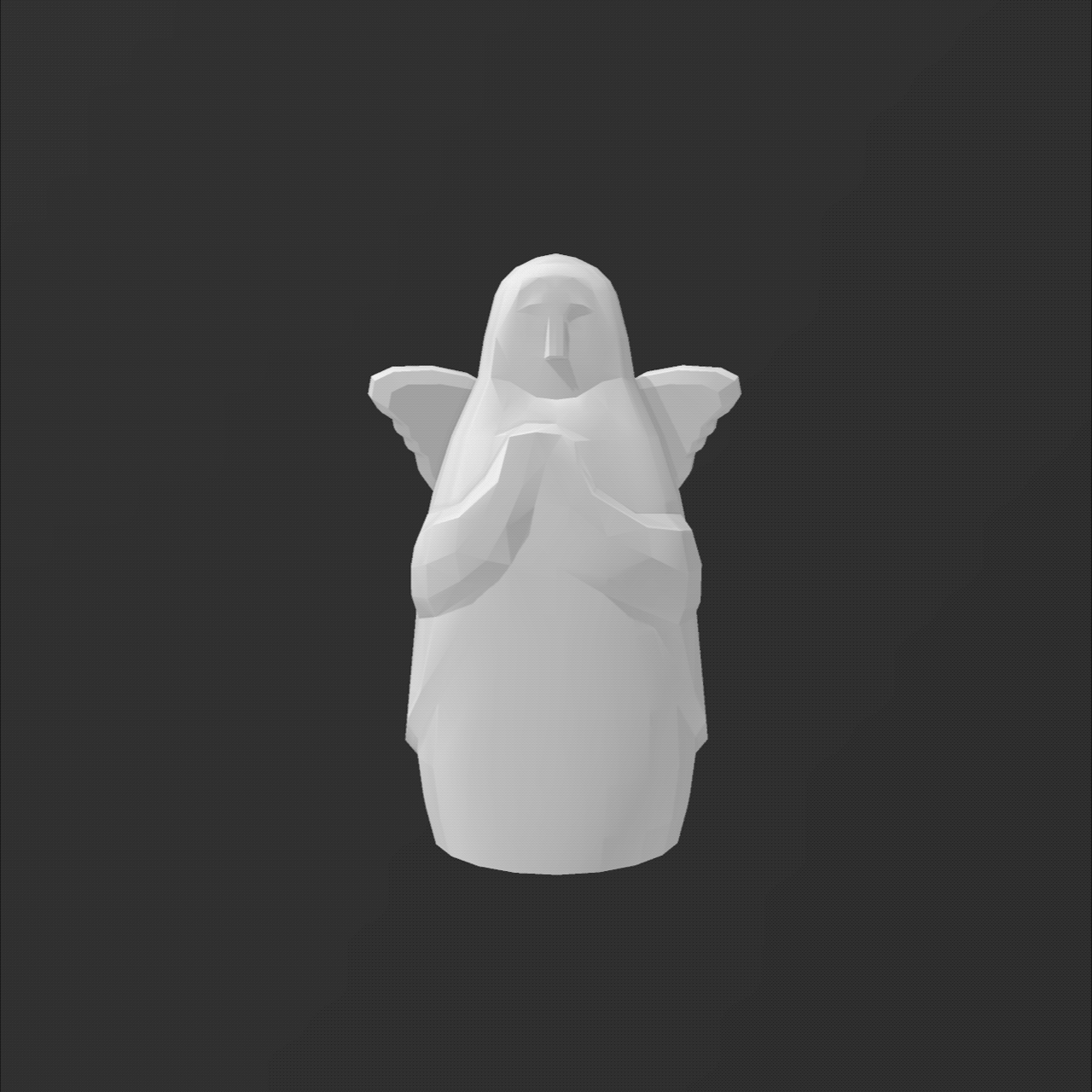 zelda goddess statue small legend breath wild link nintendo switch 3D print model - Mito3D