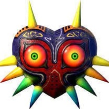 zelda majoras mask gioco deco 3d print model - Mito3D