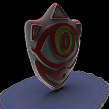 Zelda maske 3d print model - Mito3D
