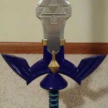 zelda master sword v2 game props 3d print model - Mito3D