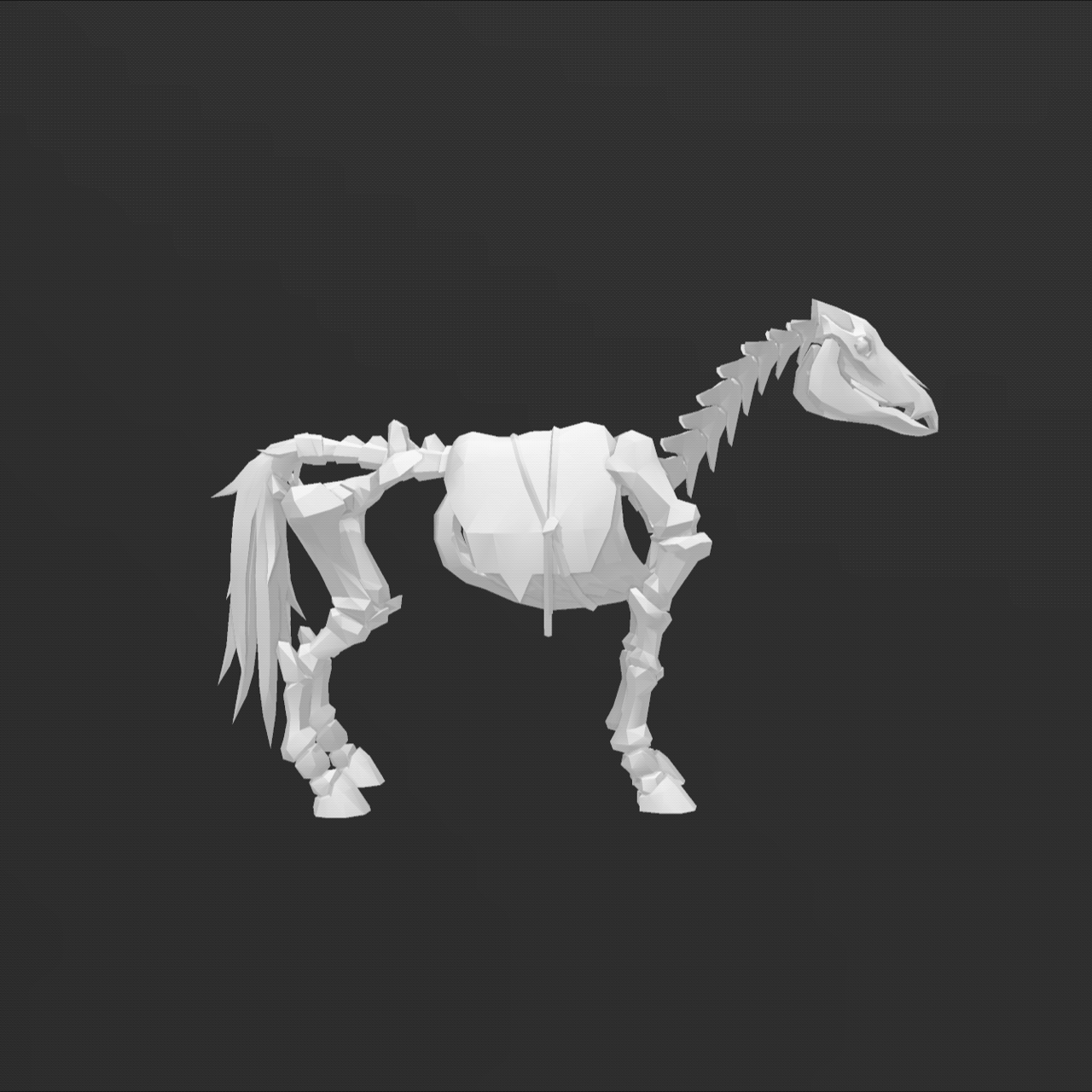 Zelda squelette cheval Légende souffle sauvage lien naboris route Rudania épée nintendo commutateur jouet cosplay 3d 3D print model - Mito3D