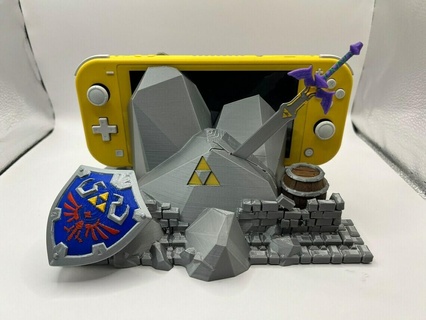 Zelda Schalter lite Dock Gaming Nintendo Schwert Schild 3d print model - Mito3D