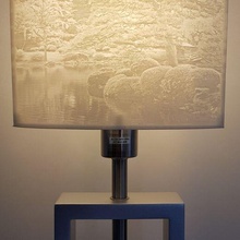 zen daybury decoration lampshade 3d print model - Mito3D
